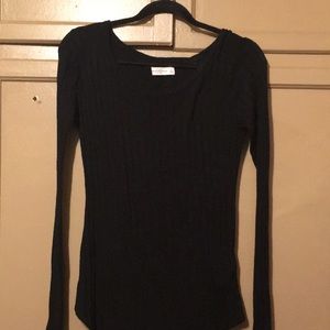 Ribbed Abercrombie long sleeve